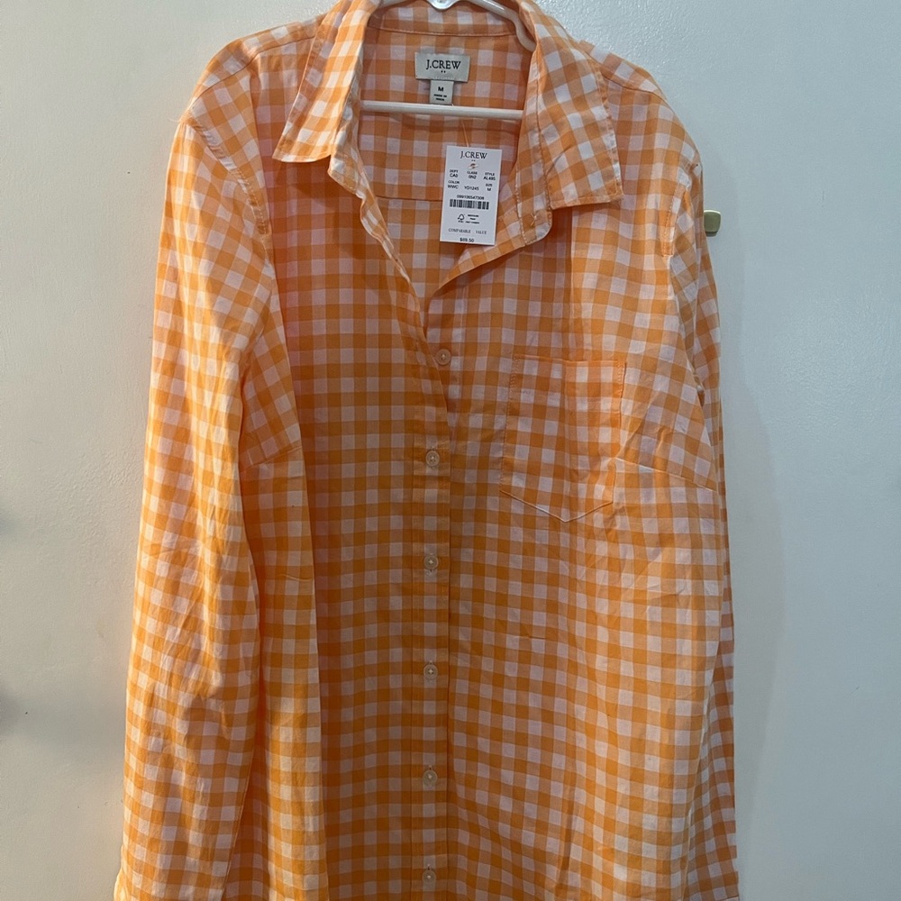 JCrew button up NWT!!! Medium